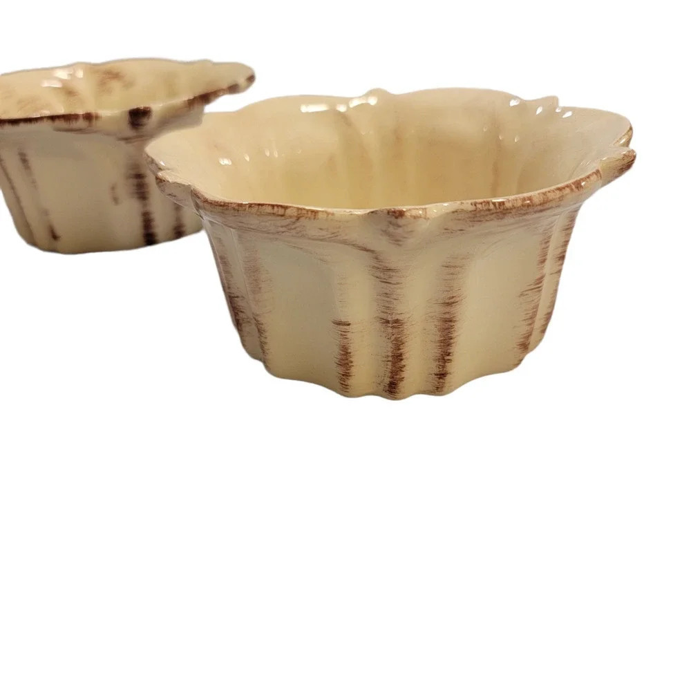 MANCER by Mancioli Vintage Made in Italy Set of 3 Hand Painted Ceramic Bowls MCM - Picture 9 of 13